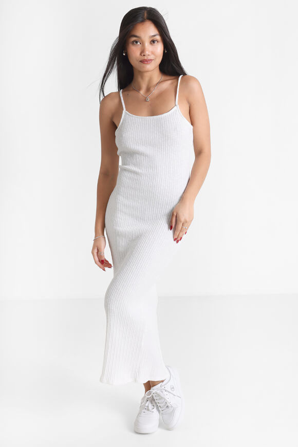 Savage Honey Träger-Midikleid aus Strick | Offwhite | Damen  | M von Savage Honey