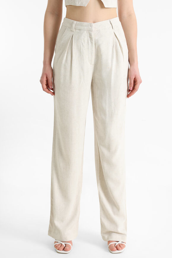 Savage Honey Wide Leg Leinenhose | Nature | Damen | XXS Savage Honey Wide Leg Leinenhose | Nature | Damen | XXS von Savage Honey
