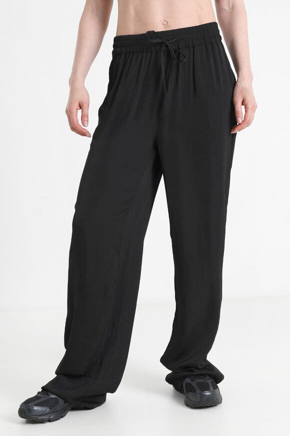 Savage Honey Wide Leg Satinhose | Schwarz | Damen | XS Savage Honey Wide Leg Satinhose | Schwarz | Damen | XS von Savage Honey