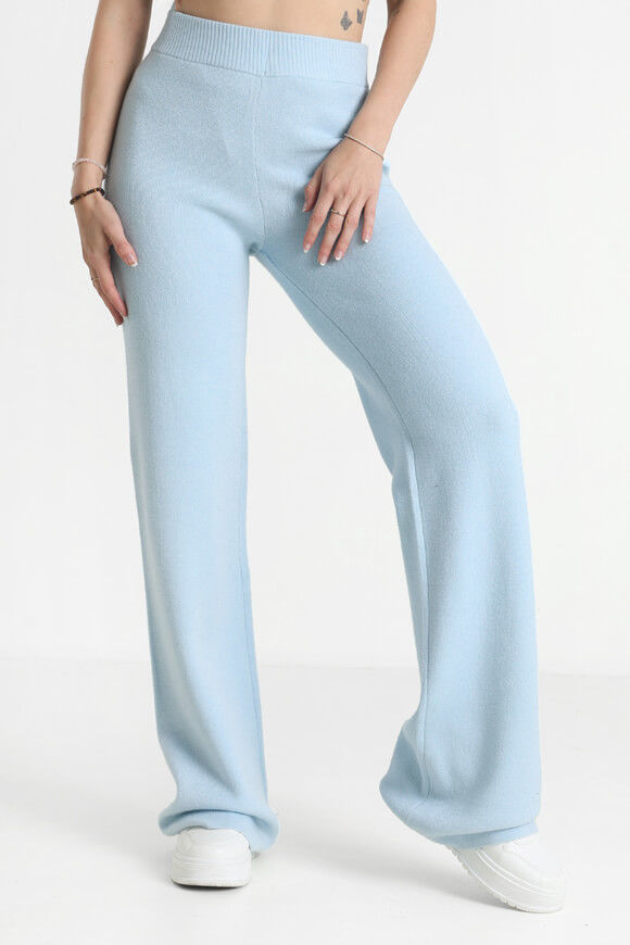 Savage Honey Wide Leg Strickhose | Hellblau | Damen | M Savage Honey Wide Leg Strickhose | Hellblau | Damen | M von Savage Honey