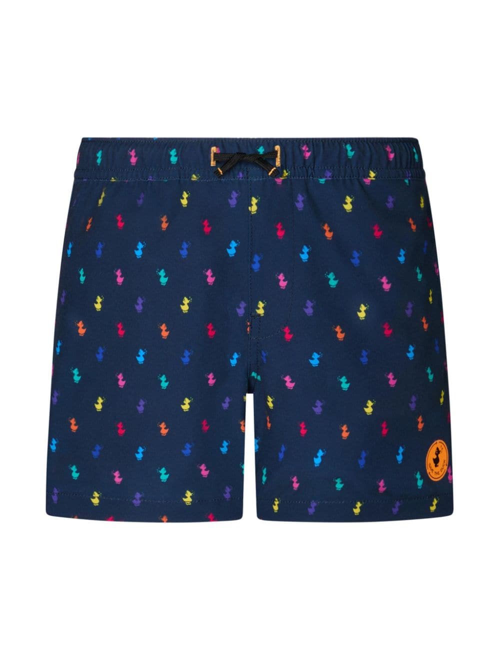 Save The Duck Kids Getu logo-print swim shorts - Blue von Save The Duck Kids