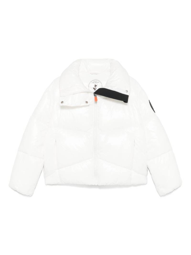 Save The Duck Kids Isolda puffer jacket - White von Save The Duck Kids