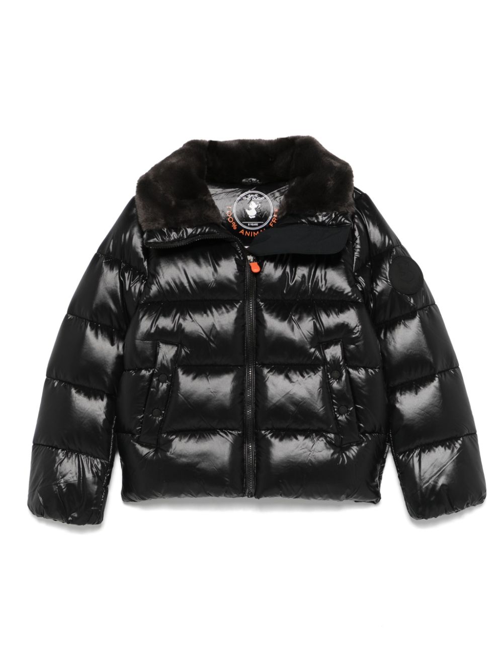 Save The Duck Kids Kezi puffer jacket - Black von Save The Duck Kids