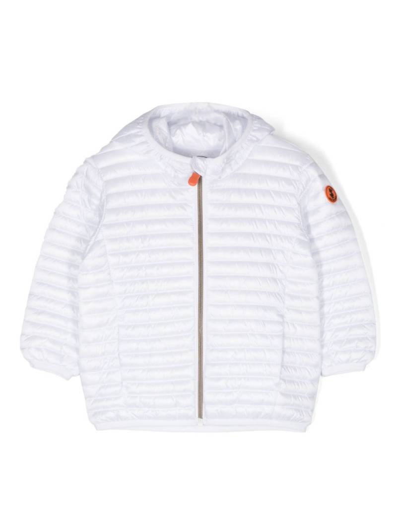 Save The Duck Kids Lucy padded jacket - White von Save The Duck Kids