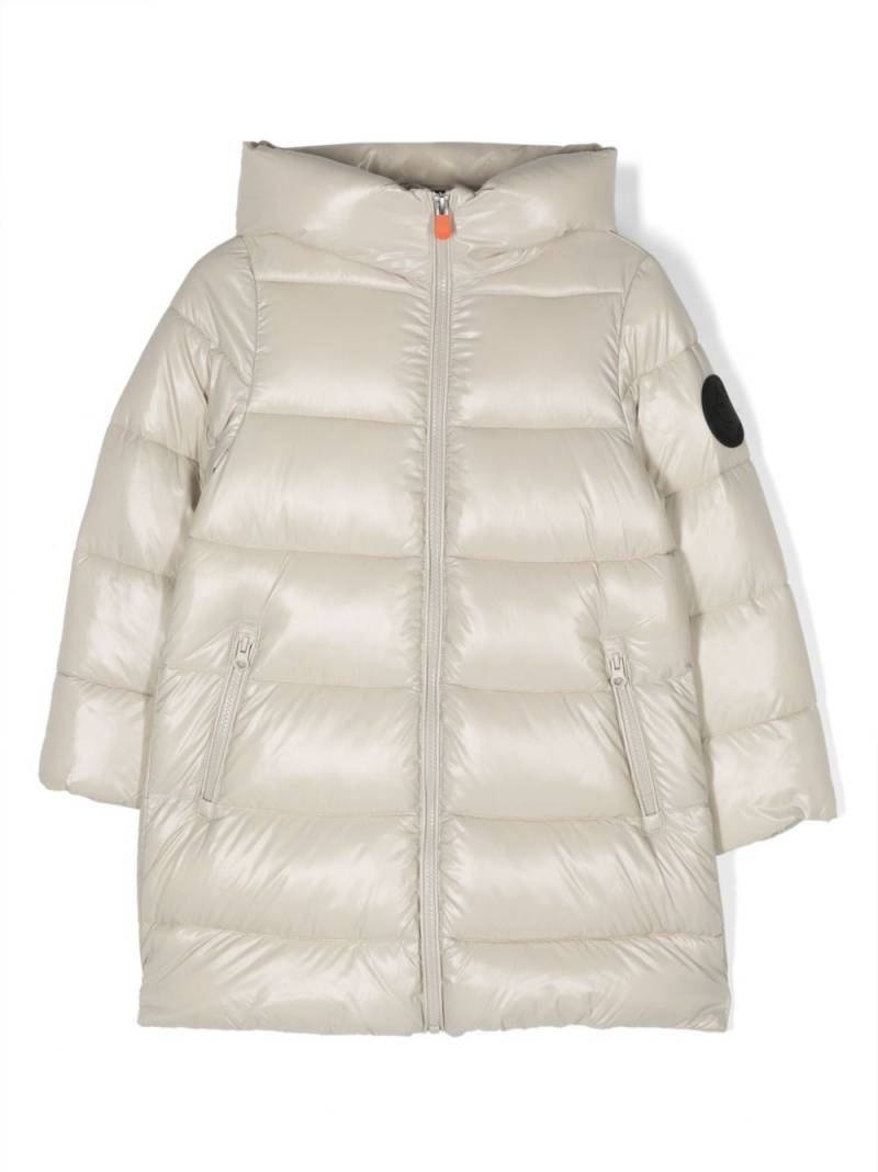 Save The Duck Kids long-sleeve padded jacket - Neutrals von Save The Duck Kids