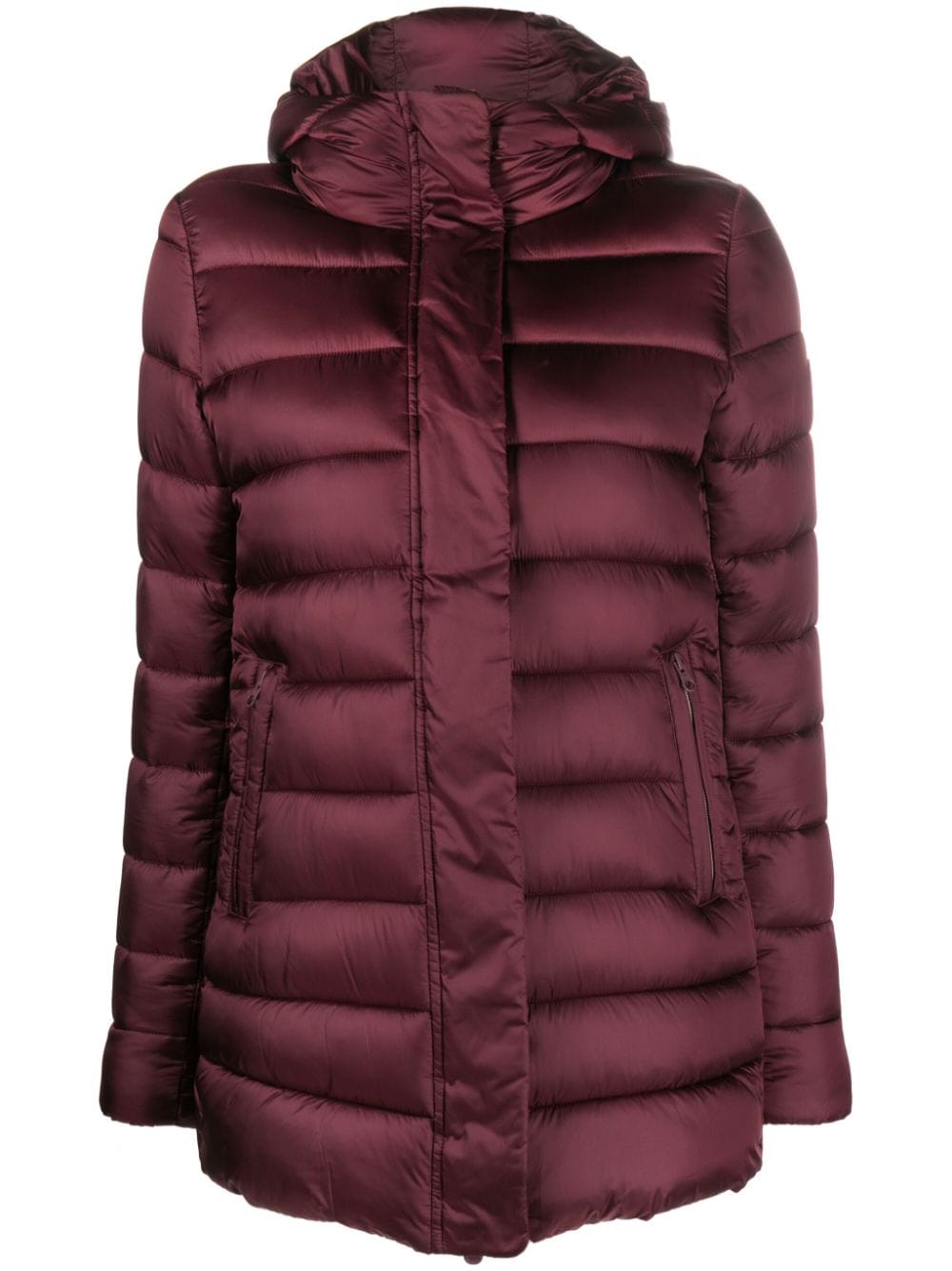 Save The Duck Drimia hooded puffer jacket - Red von Save The Duck