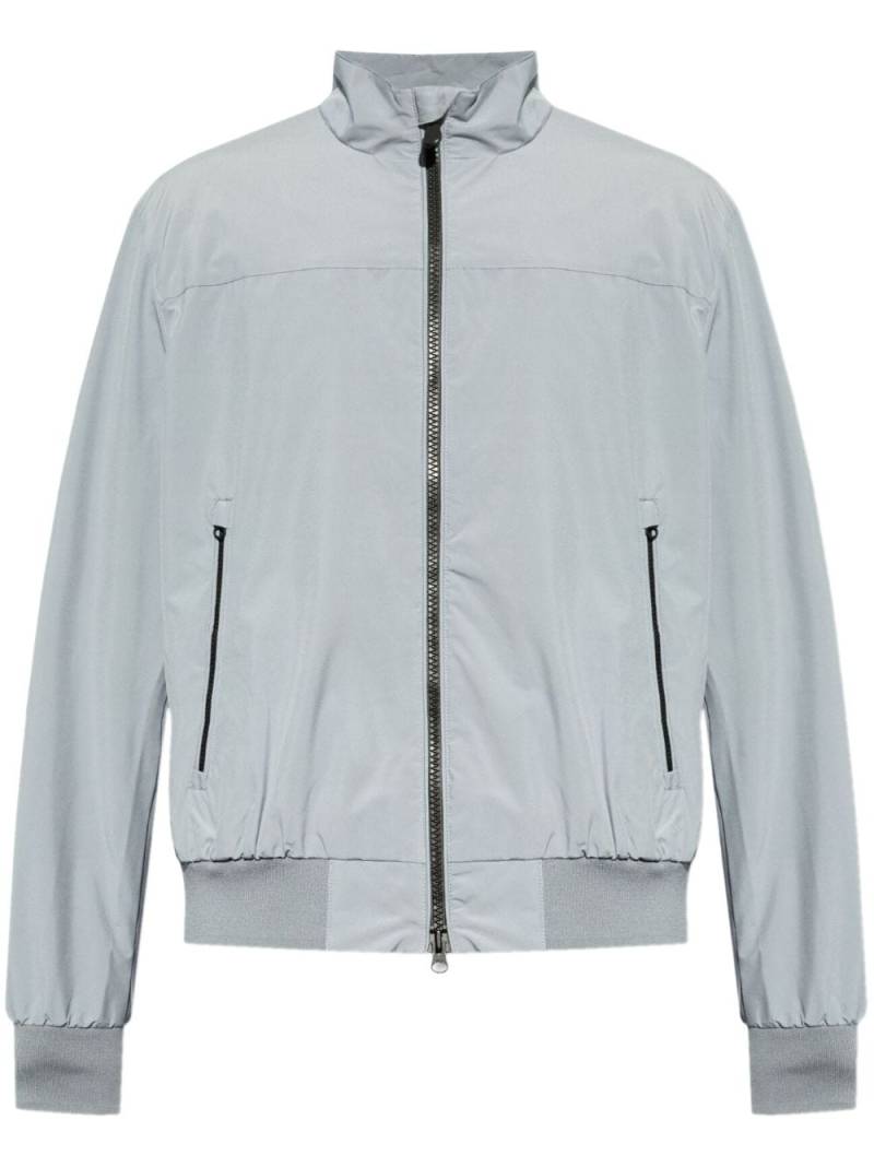 Save The Duck Finlay logo-appliqué jacket - Grey von Save The Duck