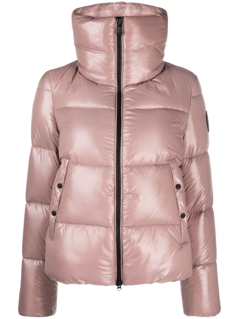 Save The Duck Isla quilted puffer jacket - Pink von Save The Duck