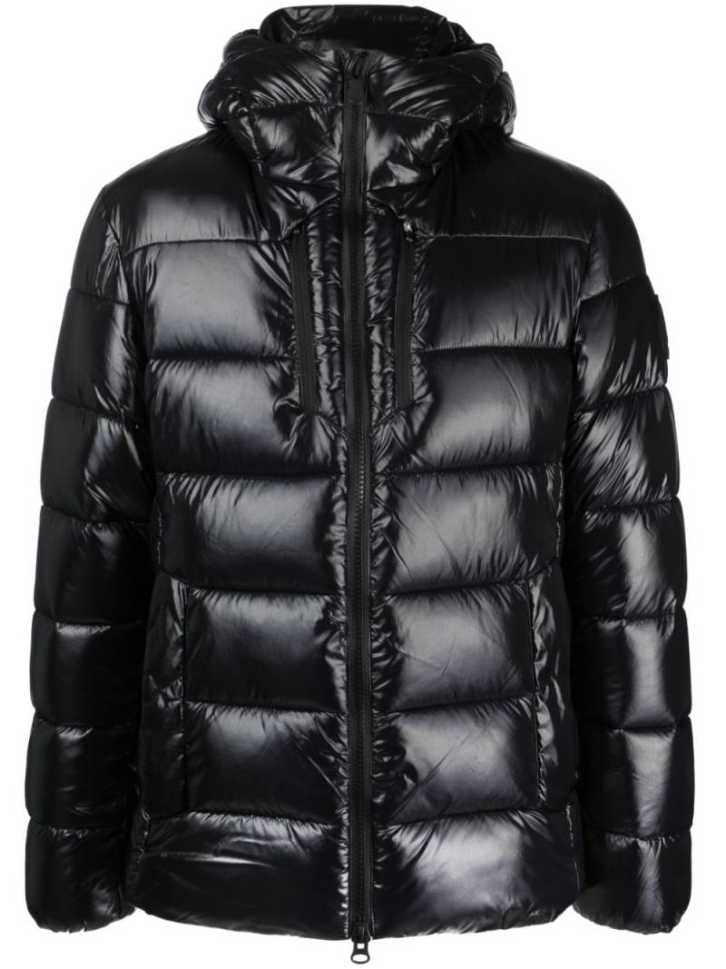 Save The Duck Maxime hooded padded jacket - Black von Save The Duck