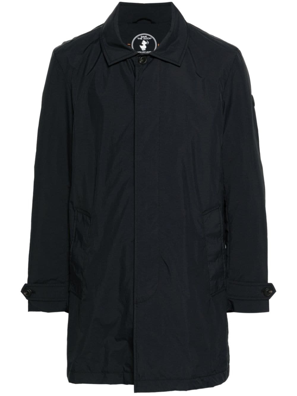 Save The Duck Rhys lightweight raincoat - Black von Save The Duck