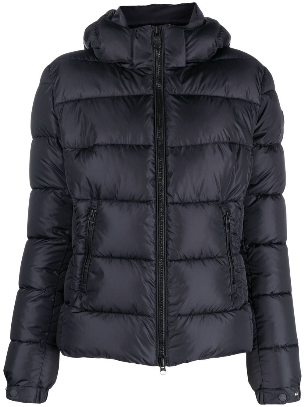 Save The Duck cropped puffer jacket - Blue von Save The Duck