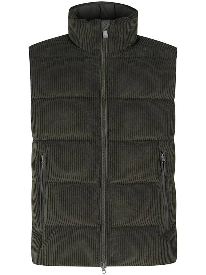 Save The Duck padded gilet - Green von Save The Duck