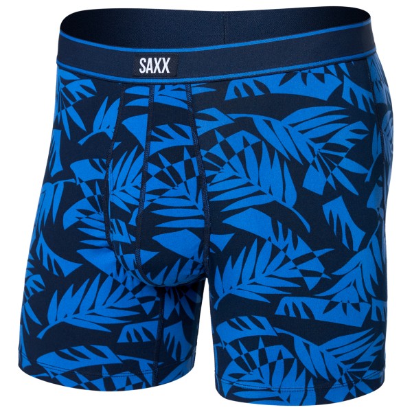 Saxx - Daytripper Boxer Brief Fly - Kunstfaserunterwäsche Gr L blau von Saxx