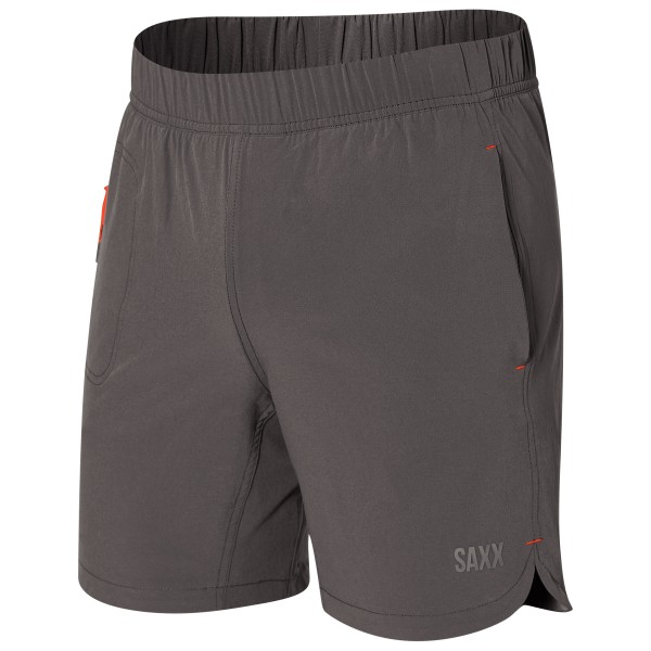 Saxx - Gainmaker 2N1 - Laufshorts Gr L - Length: 7'' grau von Saxx