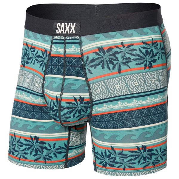 Saxx - Ultra Super Soft Boxer Brief Fly - Kunstfaserunterwäsche Gr L bunt von Saxx