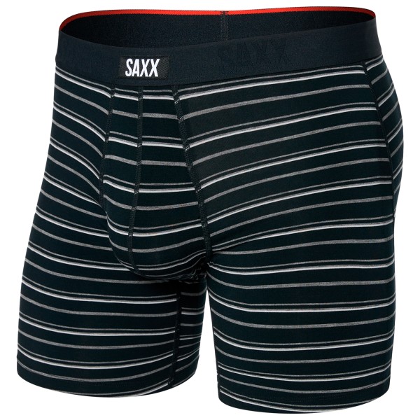 Saxx - Vibe Xtra Boxer Brief Fly - Kunstfaserunterwäsche Gr L schwarz von Saxx