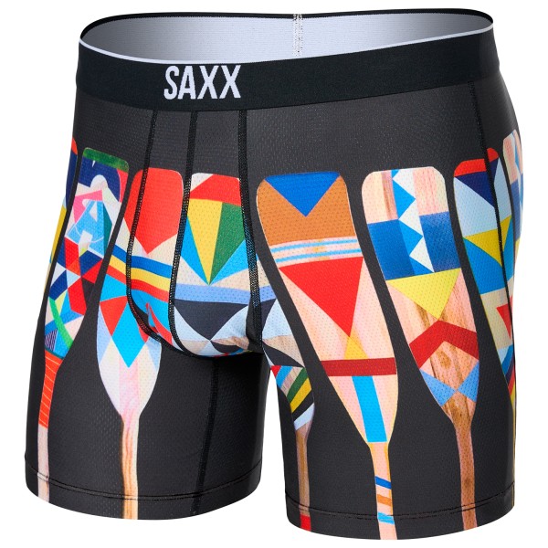 Saxx - Volt Boxer Brief - Kunstfaserunterwäsche Gr L;M;S;XXL bunt;schwarz von Saxx