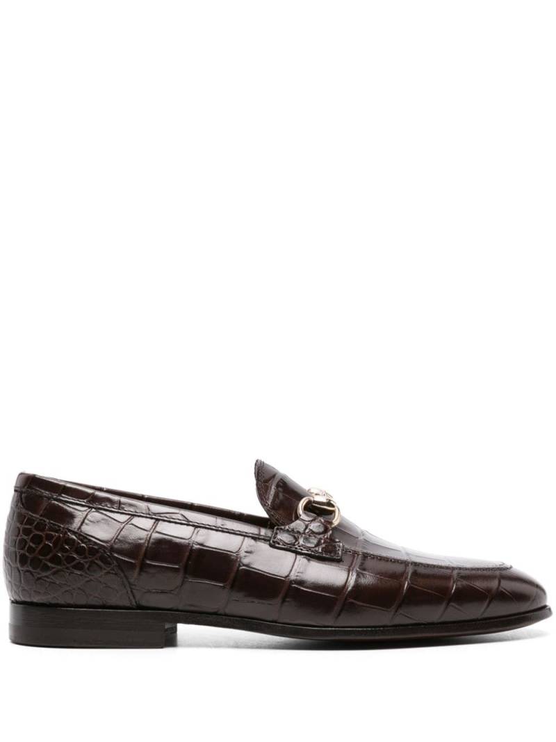 Scarosso Alessandra leather loafers - Brown von Scarosso