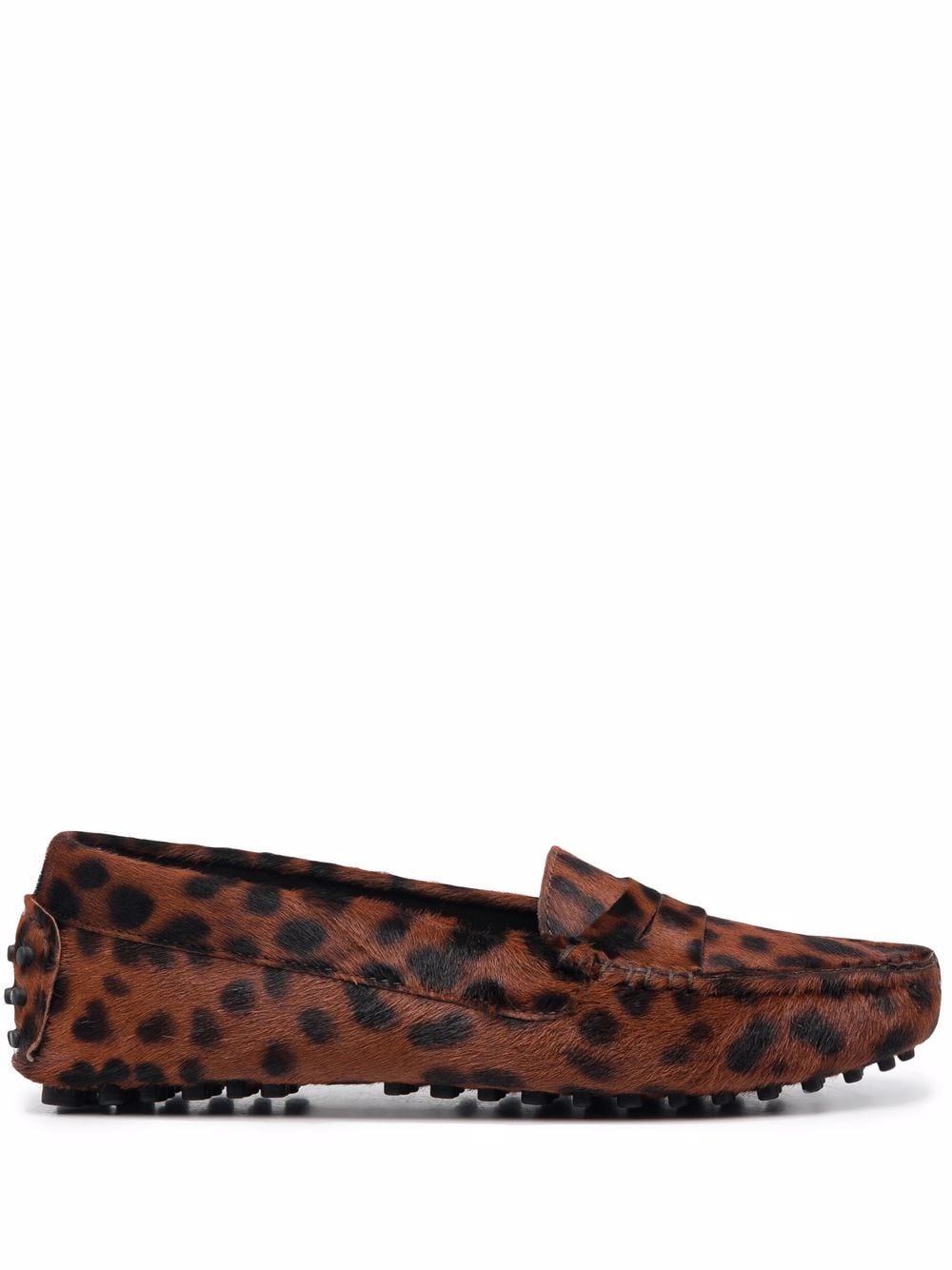 Scarosso Ashley leopard-print loafers - Brown von Scarosso