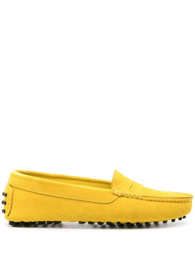 Scarosso Ashley suede loafers - Yellow von Scarosso