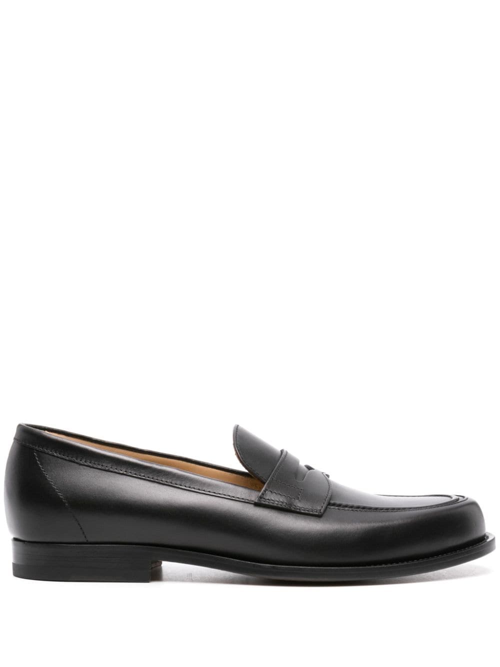 Scarosso Austin leather loafers - Black von Scarosso