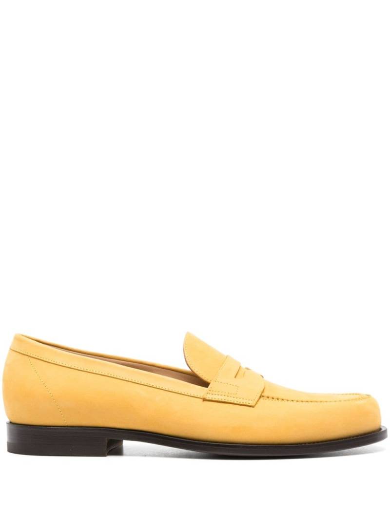 Scarosso Austin leather loafers - Yellow von Scarosso