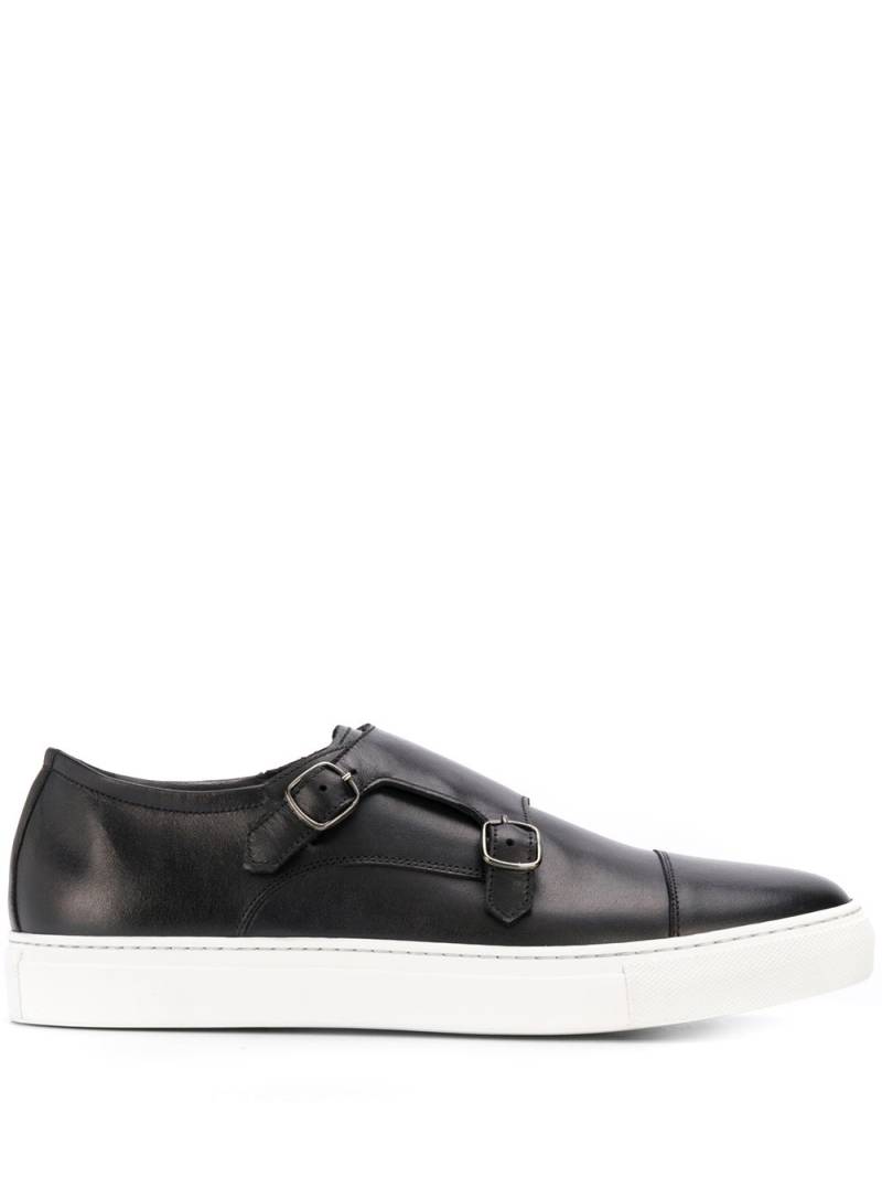 Scarosso Fabio double buckle sneakers - Black von Scarosso