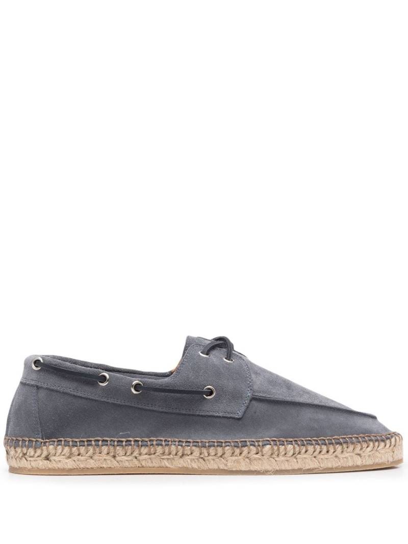 Scarosso Felipe suede boat shoes - Grey von Scarosso