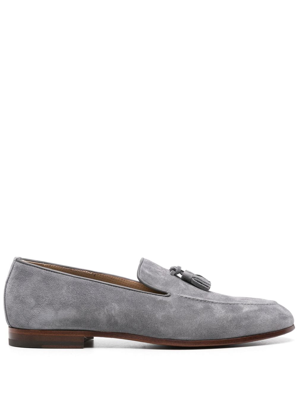 Scarosso Flavio suede loafers - Grey von Scarosso