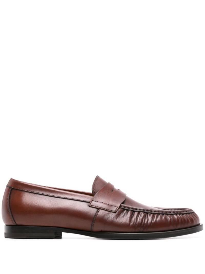 Scarosso Fred leather loafers - Brown von Scarosso