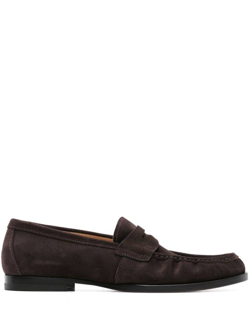 Scarosso Fred suede loafers - Brown von Scarosso