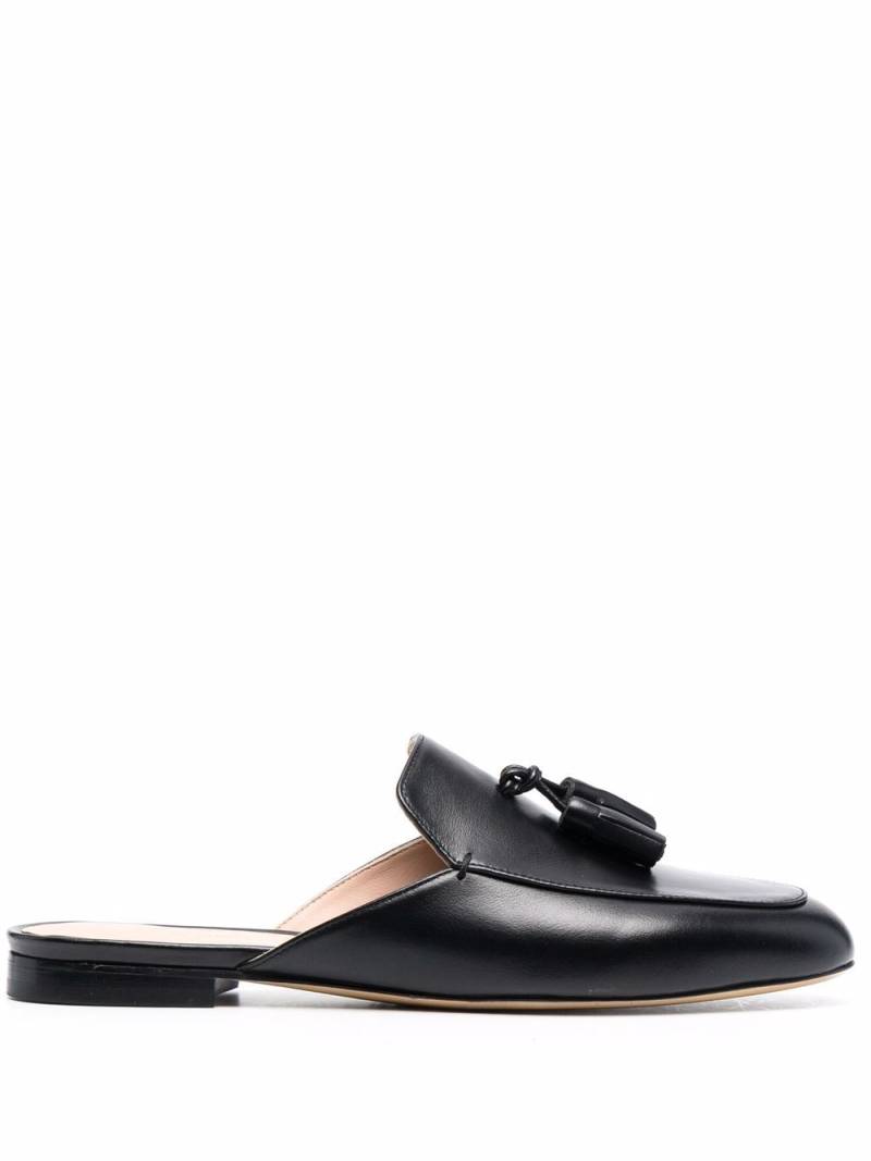 Scarosso Giorgina tassel-detail mules - Black von Scarosso