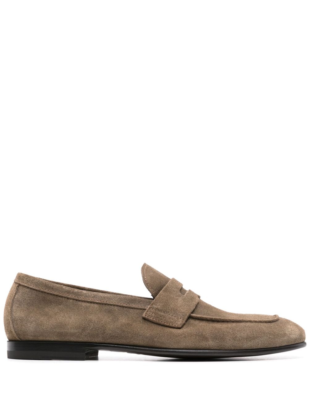 Scarosso Gregory suede loafers - Neutrals von Scarosso