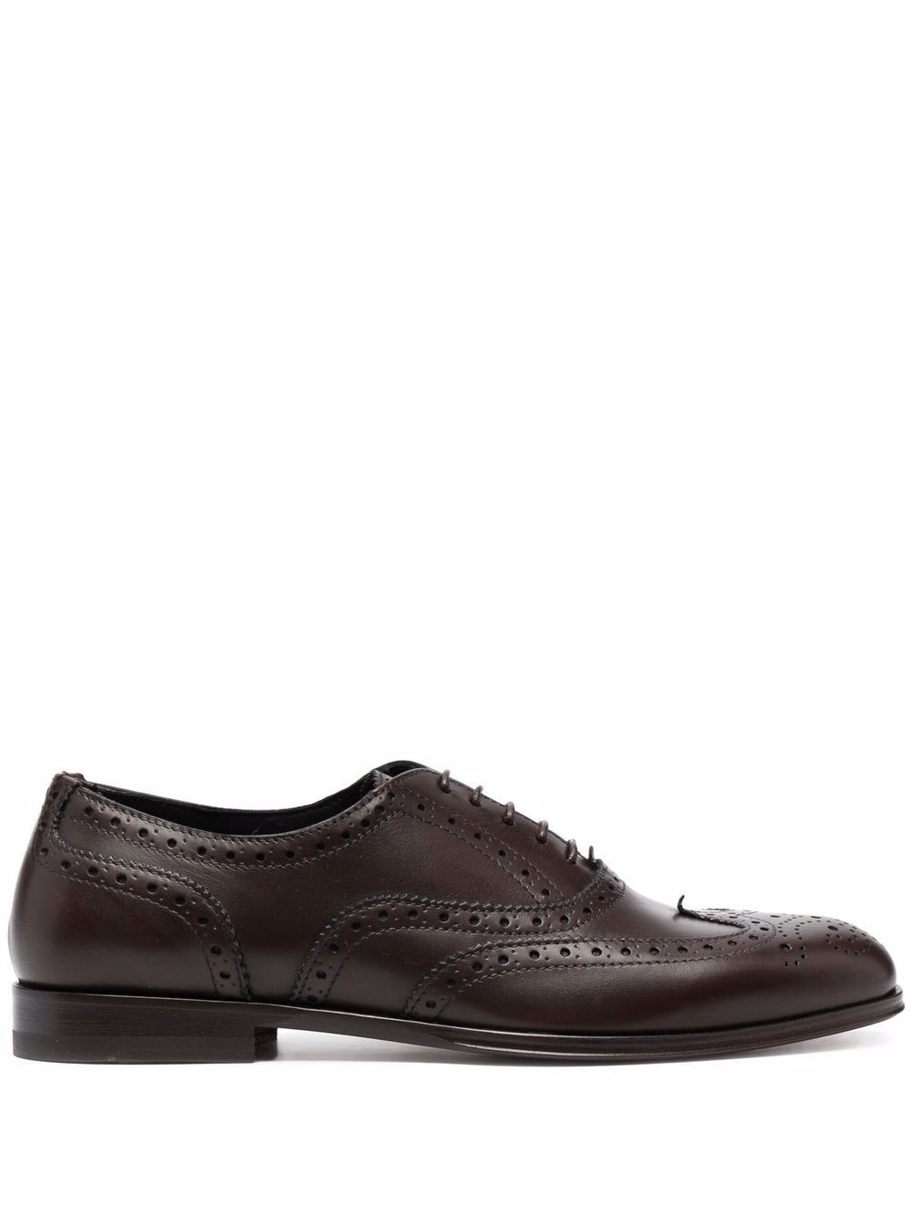 Scarosso Judy lace-up leather brogues - Brown von Scarosso