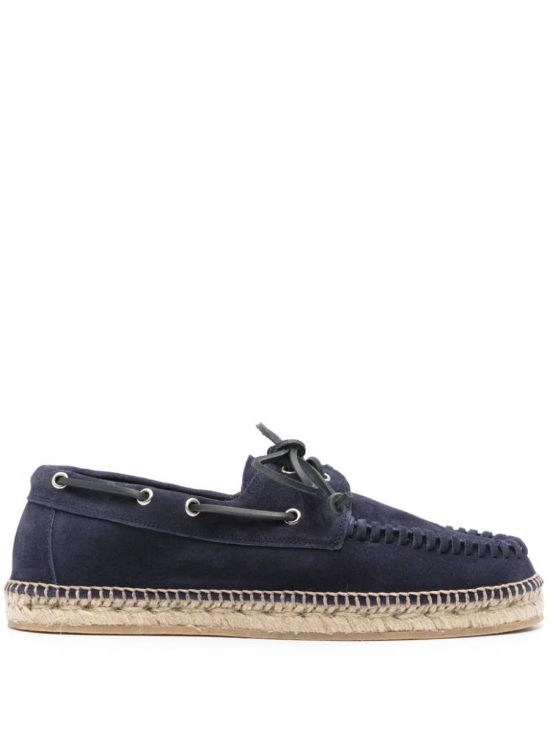 Scarosso Kai suede espadrilles - Blue von Scarosso