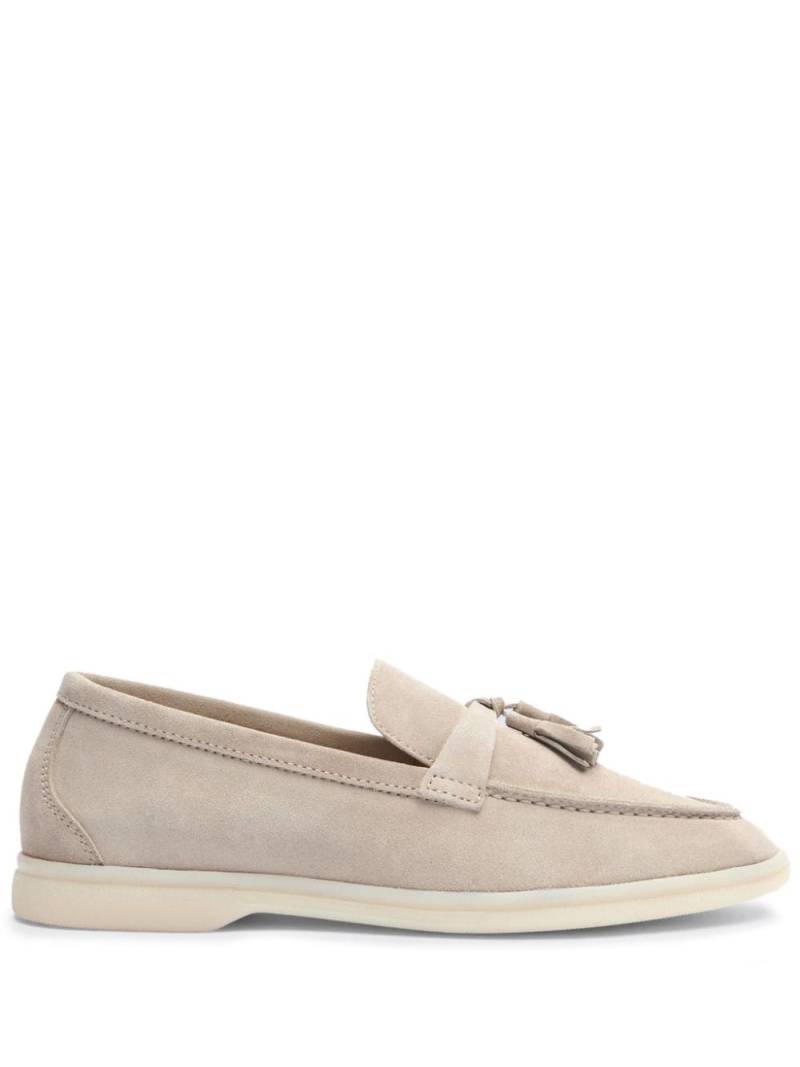 Scarosso Leandra calf-leather loafers - Neutrals von Scarosso