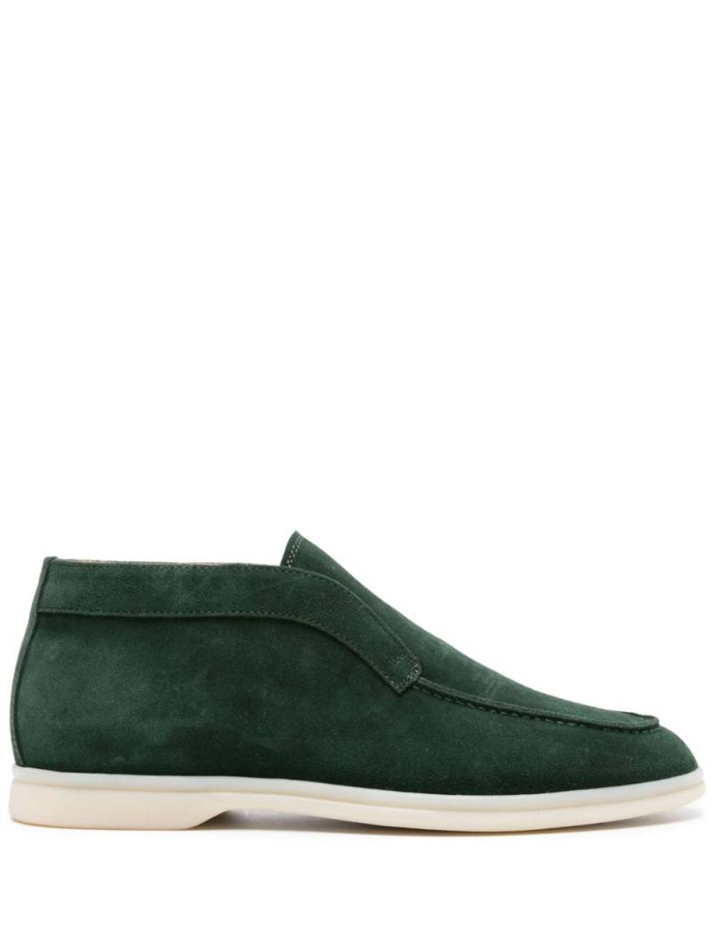 Scarosso Leonardo suede ankle boots - Green von Scarosso