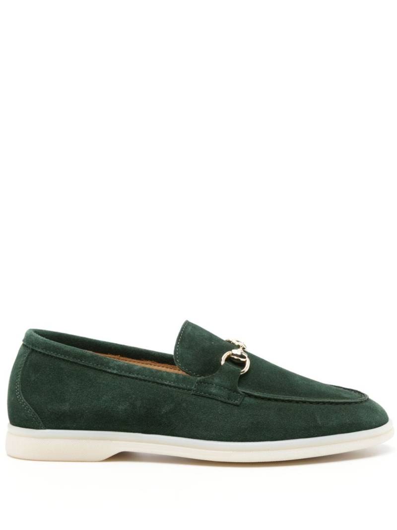 Scarosso Lilia suede loafers - Green von Scarosso