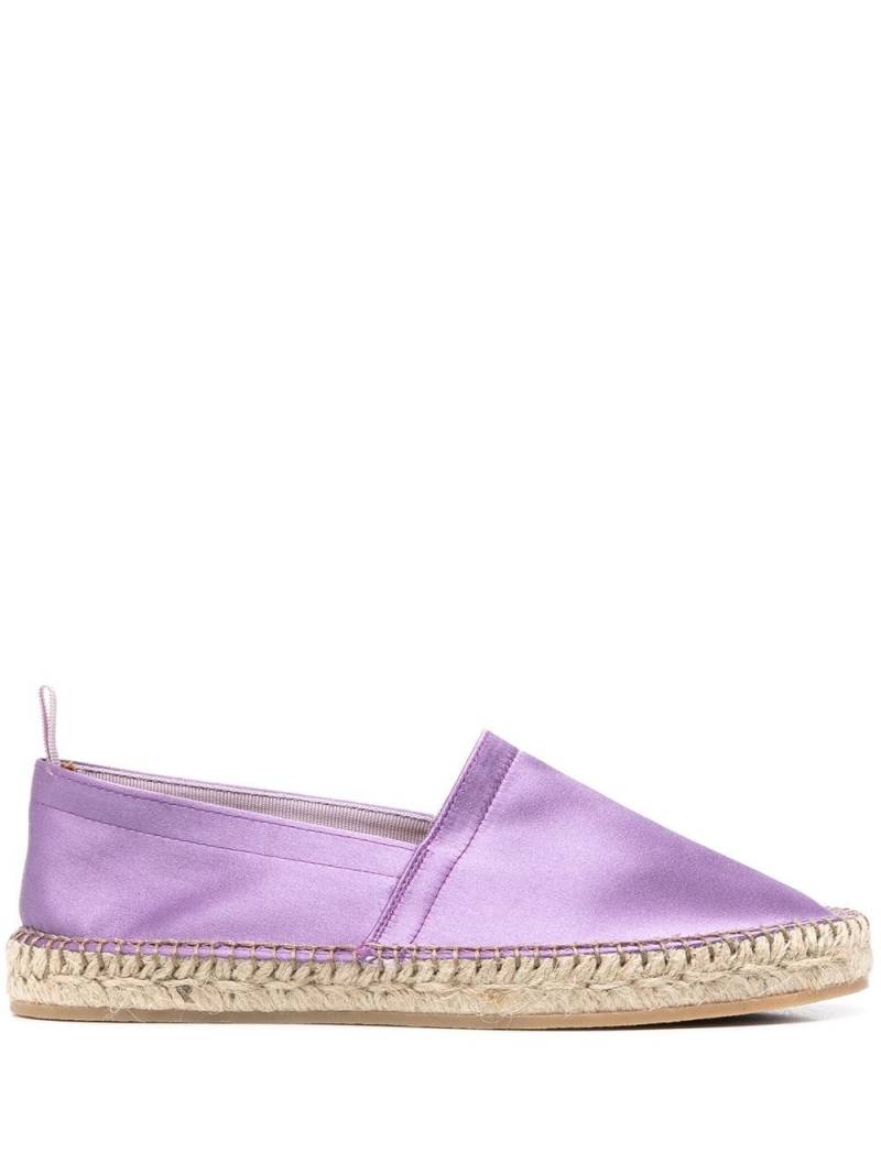 Scarosso Lola silk espadrilles - Purple von Scarosso