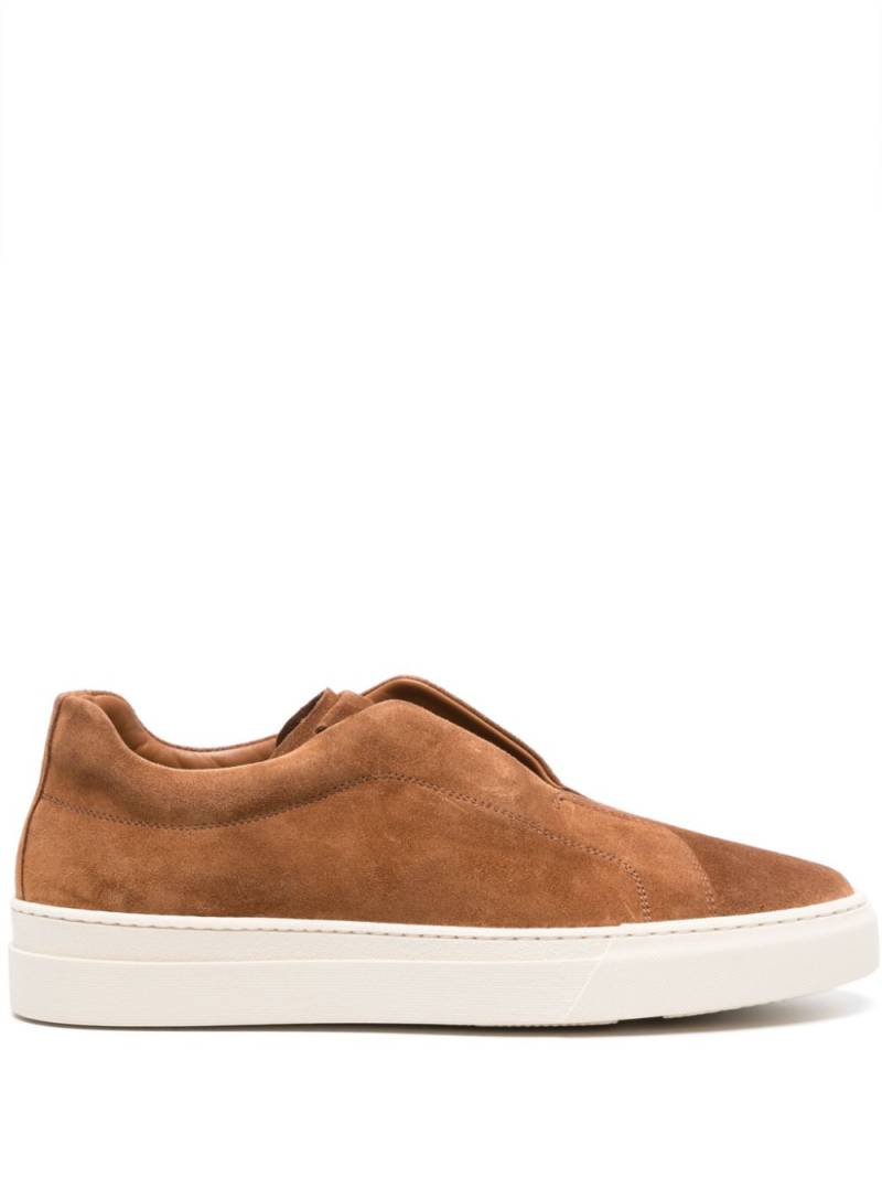 Scarosso Luca suede sneakers - Brown von Scarosso