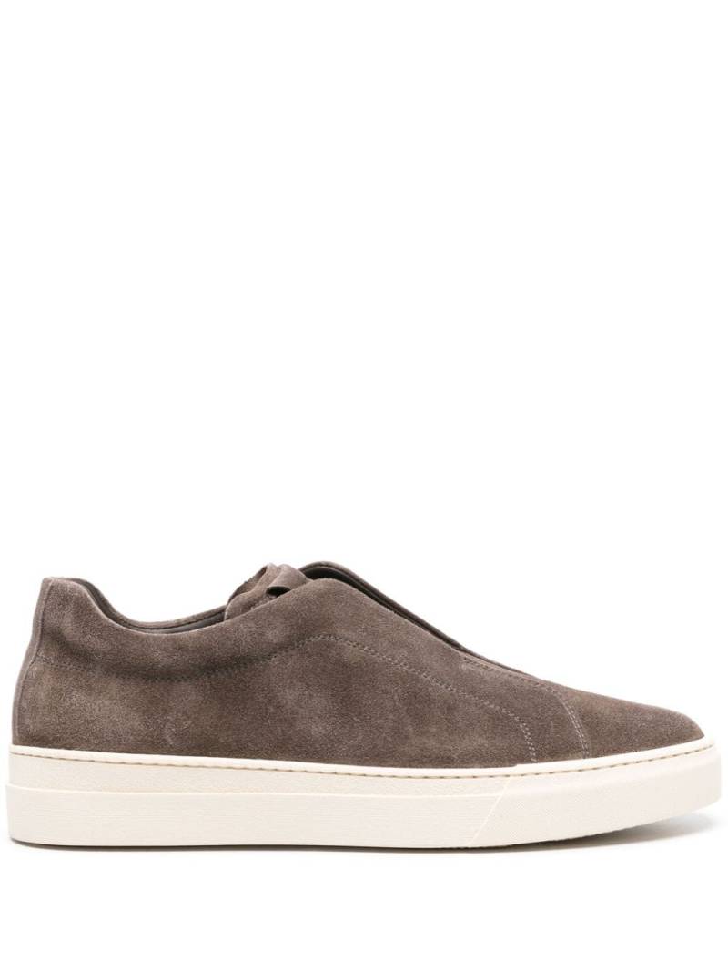 Scarosso Luca suede sneakers - Brown von Scarosso