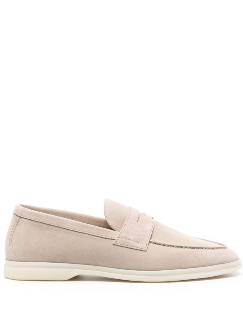 Scarosso Luciano suede loafers - Neutrals von Scarosso