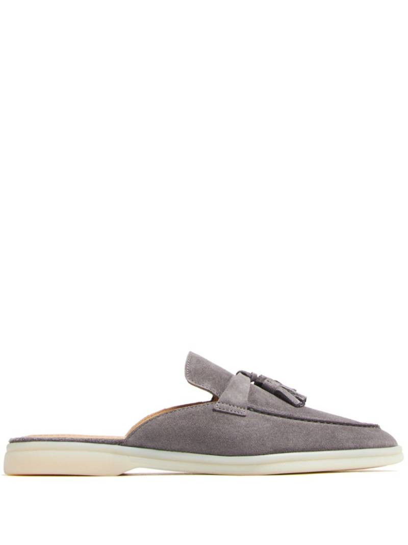 Scarosso Lucrezia mules - Grey von Scarosso