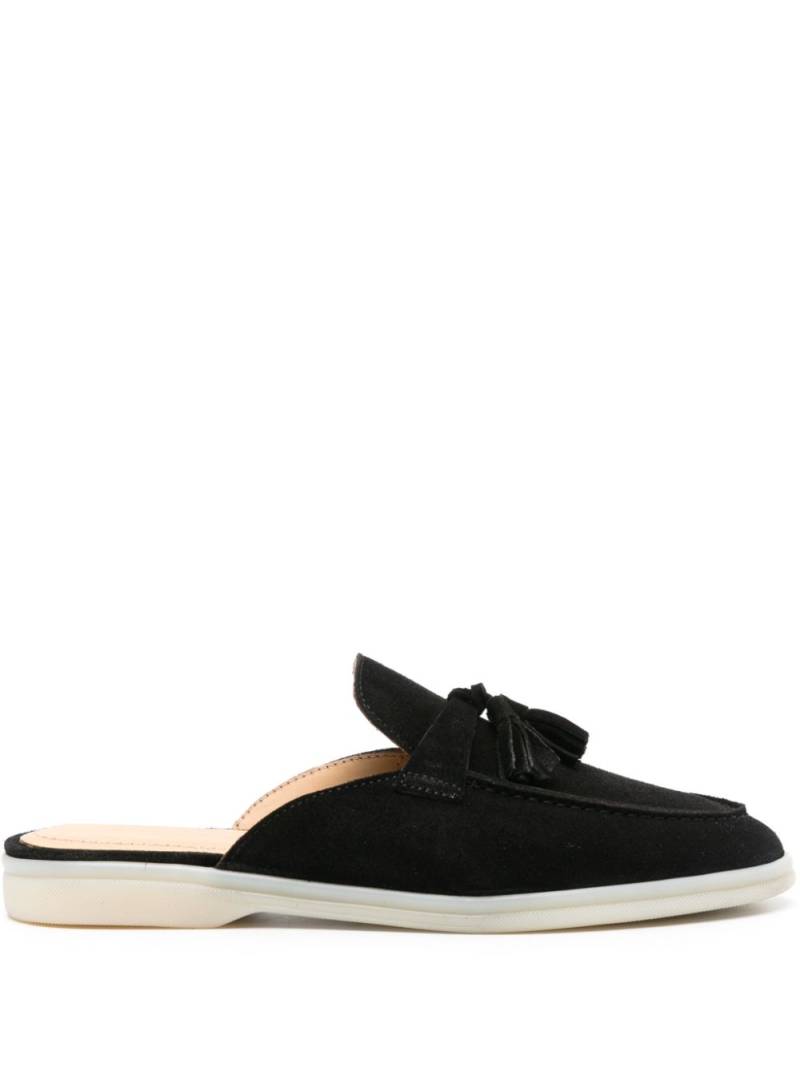 Scarosso Lucrezia suede mules - Black von Scarosso