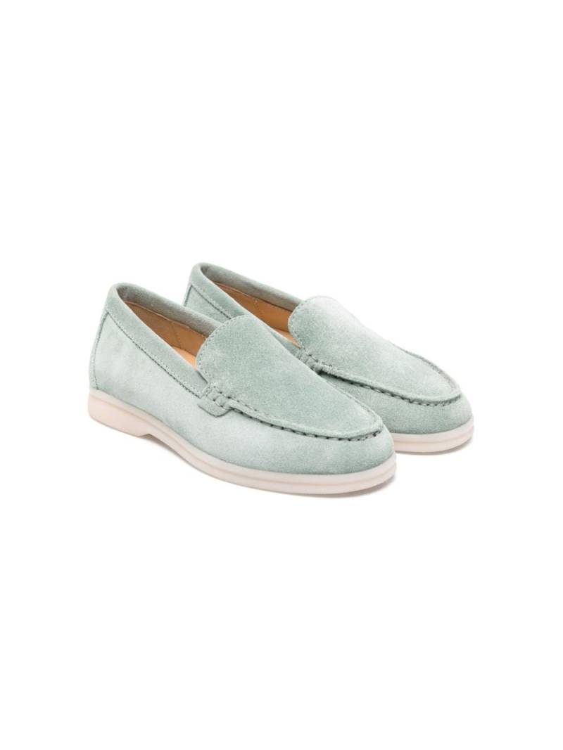 Scarosso Ludovica suede loafers - Green von Scarosso