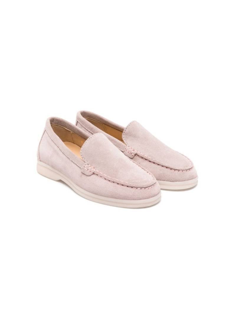 Scarosso Ludovica suede loafers - Pink von Scarosso