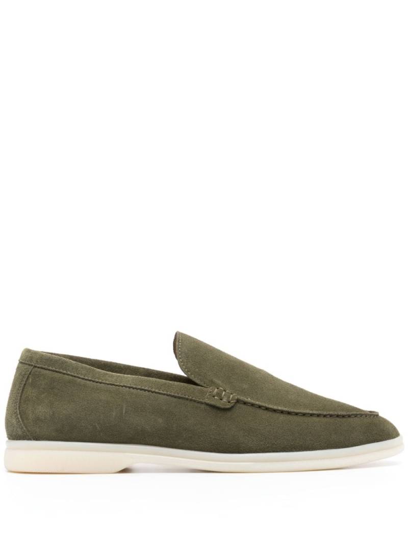 Scarosso Ludovico suede loafers - Green von Scarosso