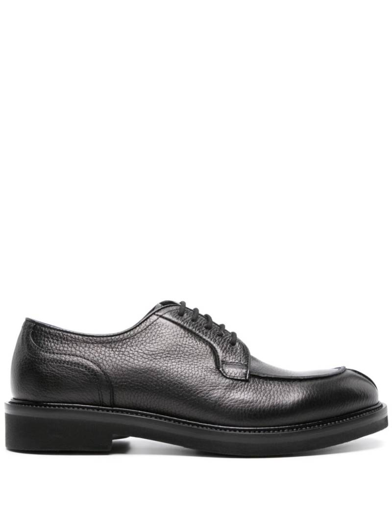 Scarosso Mario leather derby shoes - Black von Scarosso