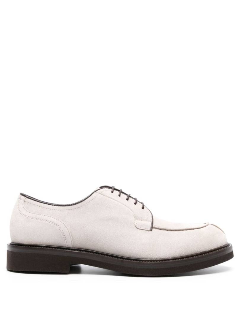 Scarosso Mario suede derby shoes - Neutrals von Scarosso