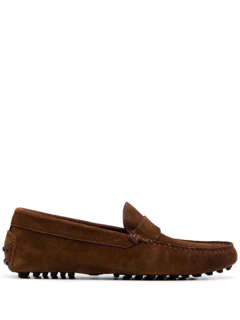 Scarosso Michael suede loafers - Brown von Scarosso